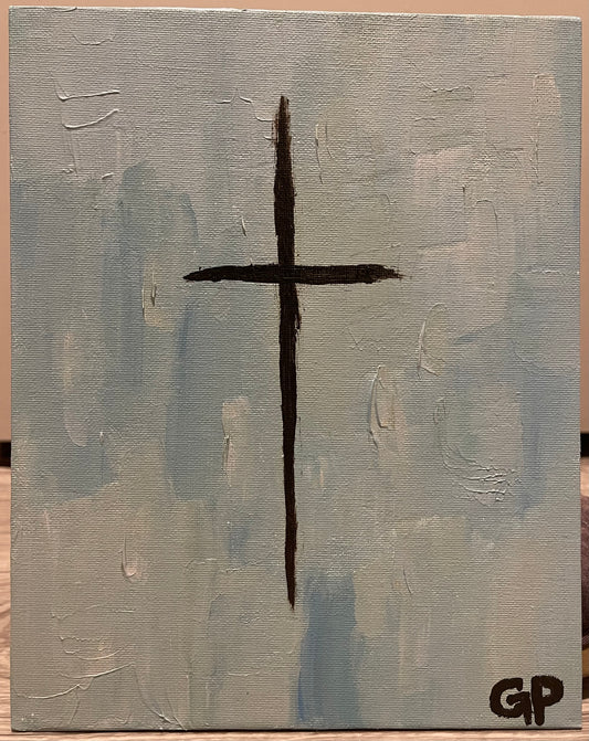 Cross No.3 Painting (8x10) - Genesis Phillips