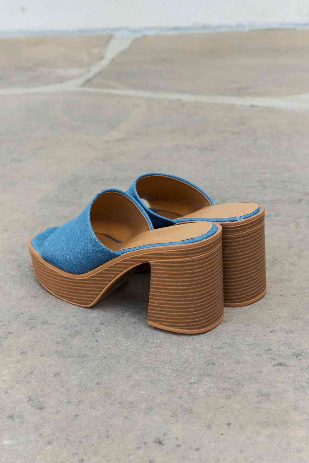 Weeboo Women's Shoes Essential Platform Heel Sandals